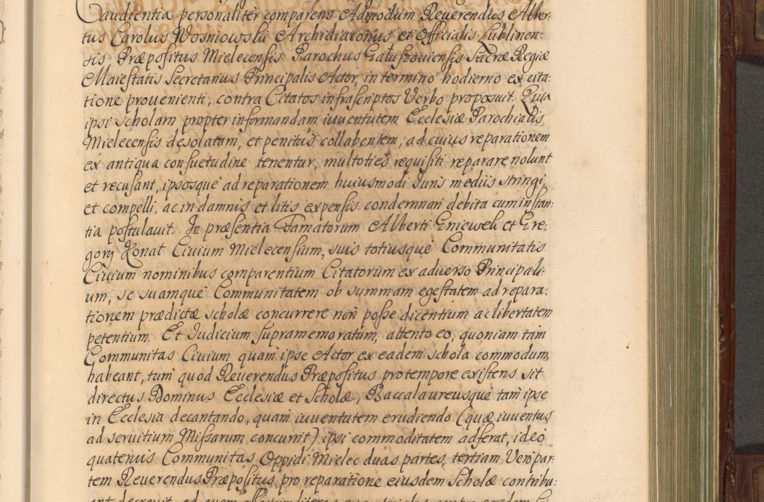 Zdjęcie nr 286 dla obiektu archiwalnego: Acta actorum episcopalium R. D. Andrea Trzebicki, episcopi Cracoviensis a mense Aprili 1675 ad Aprilem 1676 acticatorum. Volumen VI
