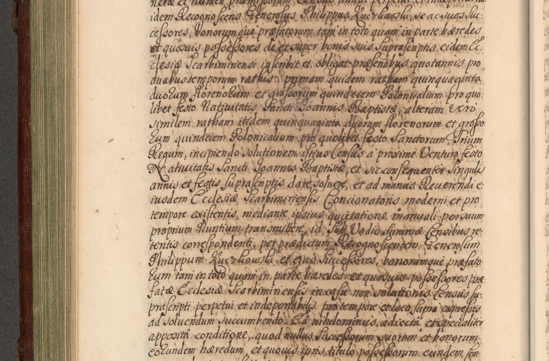 Zdjęcie nr 277 dla obiektu archiwalnego: Acta actorum episcopalium R. D. Andrea Trzebicki, episcopi Cracoviensis a mense Aprili 1675 ad Aprilem 1676 acticatorum. Volumen VI
