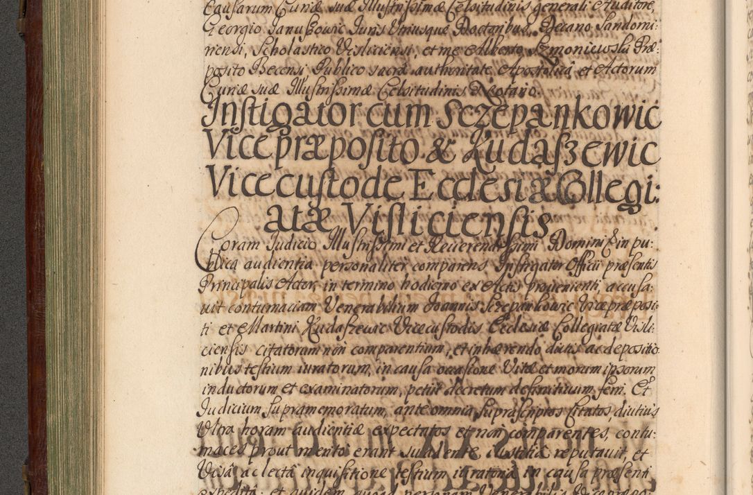 Zdjęcie nr 267 dla obiektu archiwalnego: Acta actorum episcopalium R. D. Andrea Trzebicki, episcopi Cracoviensis a mense Aprili 1675 ad Aprilem 1676 acticatorum. Volumen VI