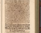 Zdjęcie nr 256 dla obiektu archiwalnego: Acta actorum episcopalium R. D. Andrea Trzebicki, episcopi Cracoviensis a mense Aprili 1675 ad Aprilem 1676 acticatorum. Volumen VI