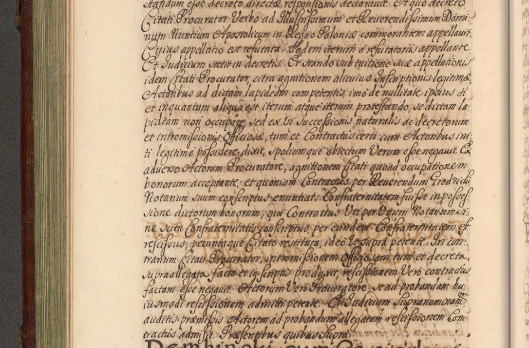 Zdjęcie nr 247 dla obiektu archiwalnego: Acta actorum episcopalium R. D. Andrea Trzebicki, episcopi Cracoviensis a mense Aprili 1675 ad Aprilem 1676 acticatorum. Volumen VI