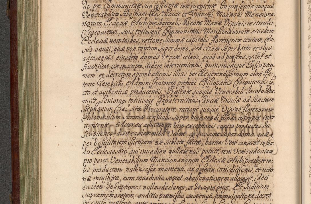 Zdjęcie nr 233 dla obiektu archiwalnego: Acta actorum episcopalium R. D. Andrea Trzebicki, episcopi Cracoviensis a mense Aprili 1675 ad Aprilem 1676 acticatorum. Volumen VI