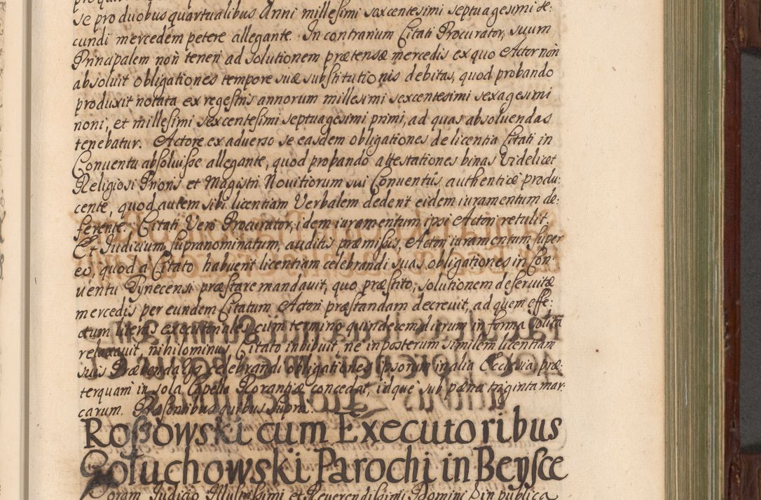 Zdjęcie nr 214 dla obiektu archiwalnego: Acta actorum episcopalium R. D. Andrea Trzebicki, episcopi Cracoviensis a mense Aprili 1675 ad Aprilem 1676 acticatorum. Volumen VI