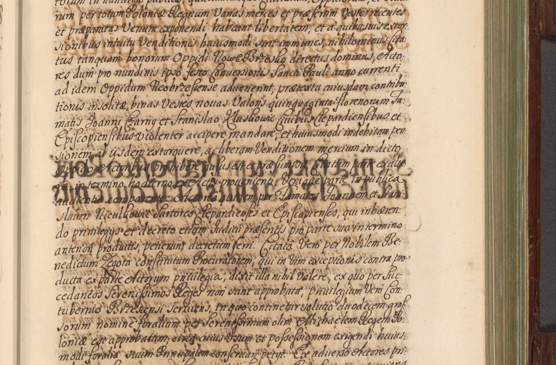 Zdjęcie nr 212 dla obiektu archiwalnego: Acta actorum episcopalium R. D. Andrea Trzebicki, episcopi Cracoviensis a mense Aprili 1675 ad Aprilem 1676 acticatorum. Volumen VI