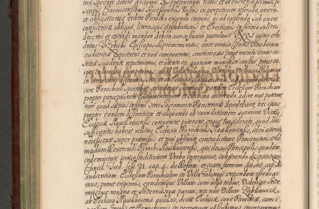 Zdjęcie nr 195 dla obiektu archiwalnego: Acta actorum episcopalium R. D. Andrea Trzebicki, episcopi Cracoviensis a mense Aprili 1675 ad Aprilem 1676 acticatorum. Volumen VI