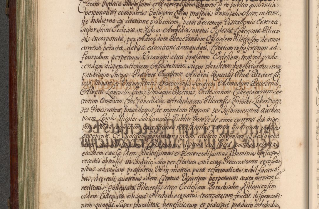 Zdjęcie nr 189 dla obiektu archiwalnego: Acta actorum episcopalium R. D. Andrea Trzebicki, episcopi Cracoviensis a mense Aprili 1675 ad Aprilem 1676 acticatorum. Volumen VI