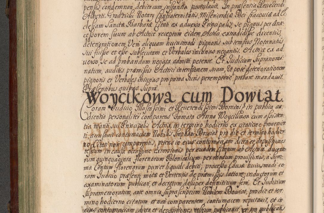 Zdjęcie nr 187 dla obiektu archiwalnego: Acta actorum episcopalium R. D. Andrea Trzebicki, episcopi Cracoviensis a mense Aprili 1675 ad Aprilem 1676 acticatorum. Volumen VI