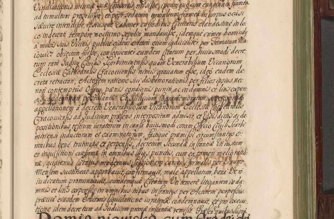 Zdjęcie nr 186 dla obiektu archiwalnego: Acta actorum episcopalium R. D. Andrea Trzebicki, episcopi Cracoviensis a mense Aprili 1675 ad Aprilem 1676 acticatorum. Volumen VI