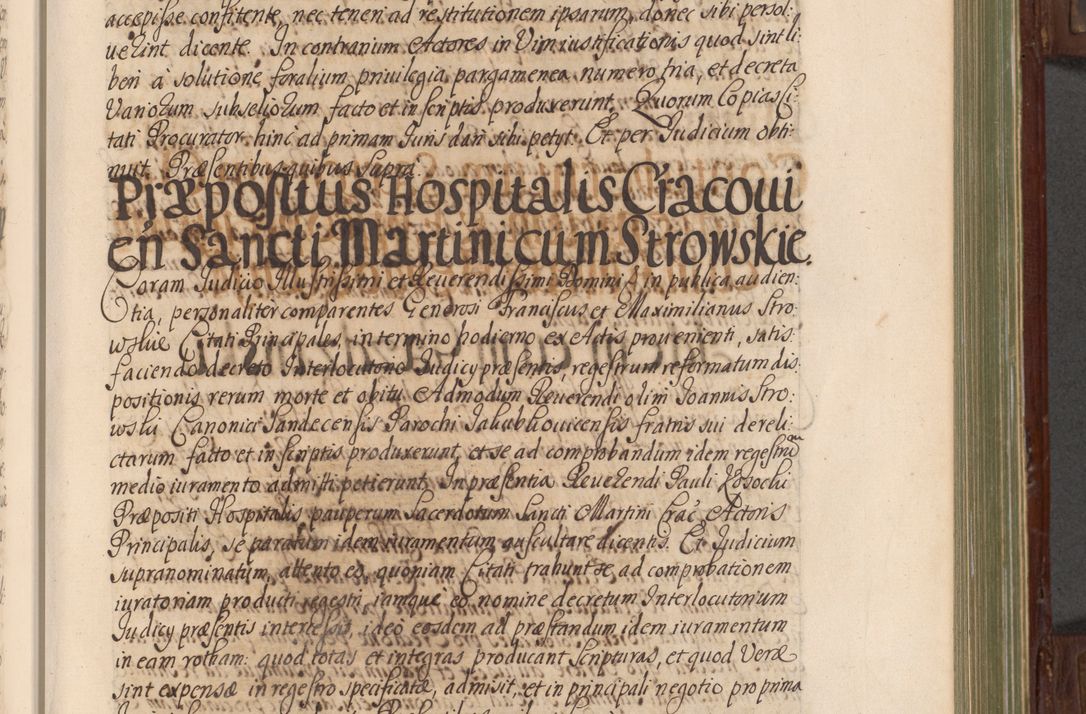 Zdjęcie nr 182 dla obiektu archiwalnego: Acta actorum episcopalium R. D. Andrea Trzebicki, episcopi Cracoviensis a mense Aprili 1675 ad Aprilem 1676 acticatorum. Volumen VI