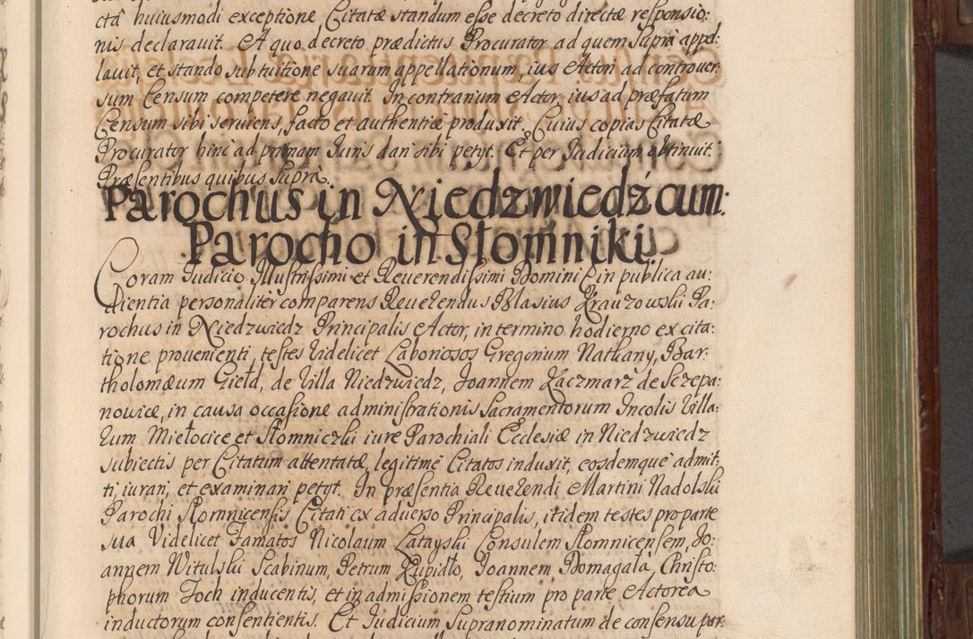 Zdjęcie nr 180 dla obiektu archiwalnego: Acta actorum episcopalium R. D. Andrea Trzebicki, episcopi Cracoviensis a mense Aprili 1675 ad Aprilem 1676 acticatorum. Volumen VI