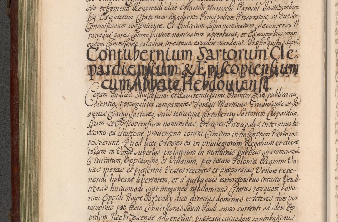 Zdjęcie nr 181 dla obiektu archiwalnego: Acta actorum episcopalium R. D. Andrea Trzebicki, episcopi Cracoviensis a mense Aprili 1675 ad Aprilem 1676 acticatorum. Volumen VI