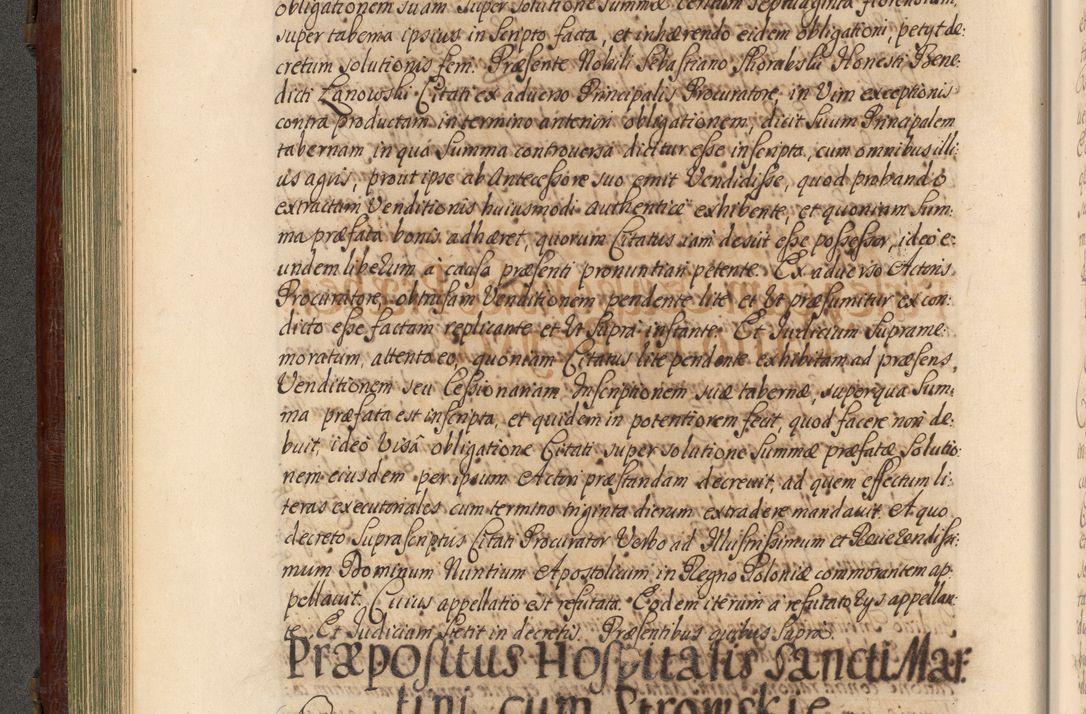 Zdjęcie nr 169 dla obiektu archiwalnego: Acta actorum episcopalium R. D. Andrea Trzebicki, episcopi Cracoviensis a mense Aprili 1675 ad Aprilem 1676 acticatorum. Volumen VI