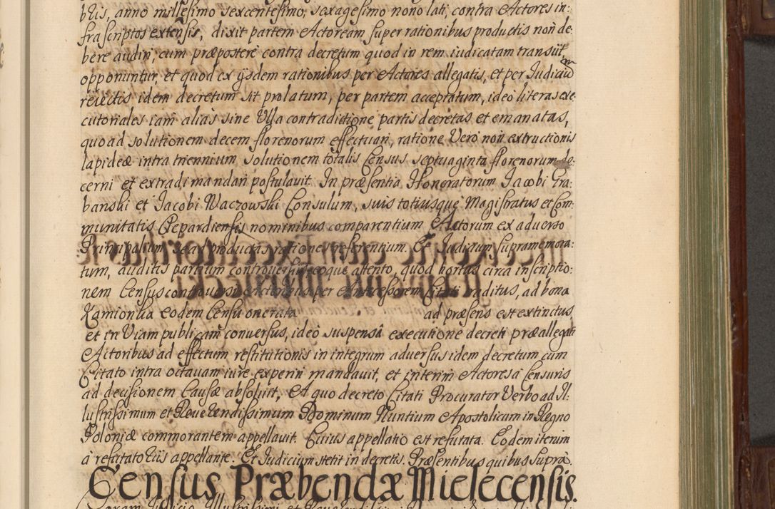 Zdjęcie nr 166 dla obiektu archiwalnego: Acta actorum episcopalium R. D. Andrea Trzebicki, episcopi Cracoviensis a mense Aprili 1675 ad Aprilem 1676 acticatorum. Volumen VI