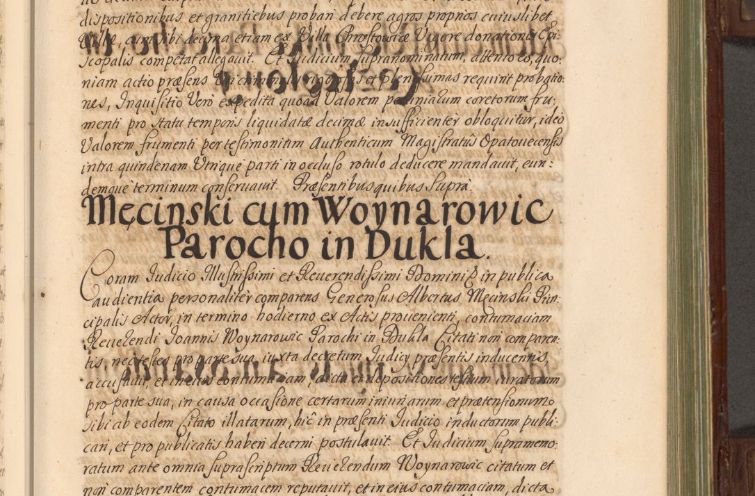 Zdjęcie nr 150 dla obiektu archiwalnego: Acta actorum episcopalium R. D. Andrea Trzebicki, episcopi Cracoviensis a mense Aprili 1675 ad Aprilem 1676 acticatorum. Volumen VI