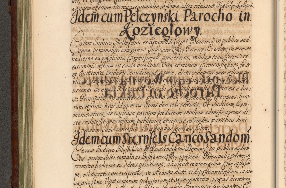 Zdjęcie nr 151 dla obiektu archiwalnego: Acta actorum episcopalium R. D. Andrea Trzebicki, episcopi Cracoviensis a mense Aprili 1675 ad Aprilem 1676 acticatorum. Volumen VI