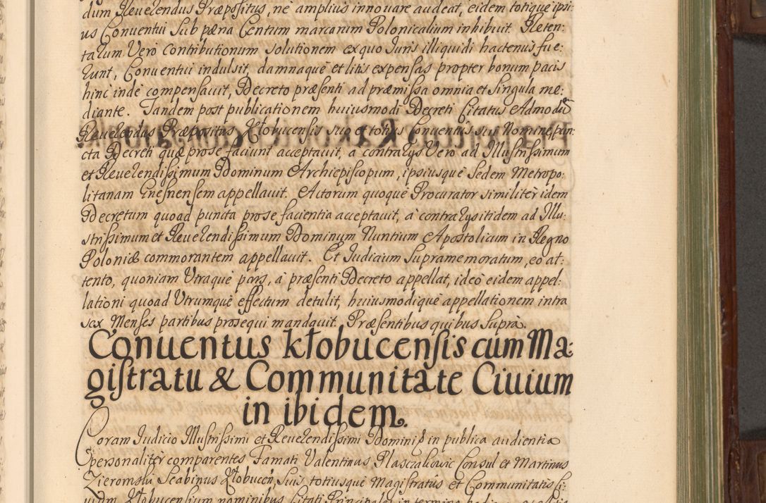 Zdjęcie nr 146 dla obiektu archiwalnego: Acta actorum episcopalium R. D. Andrea Trzebicki, episcopi Cracoviensis a mense Aprili 1675 ad Aprilem 1676 acticatorum. Volumen VI