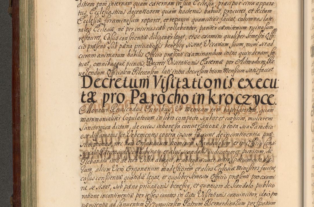 Zdjęcie nr 153 dla obiektu archiwalnego: Acta actorum episcopalium R. D. Andrea Trzebicki, episcopi Cracoviensis a mense Aprili 1675 ad Aprilem 1676 acticatorum. Volumen VI