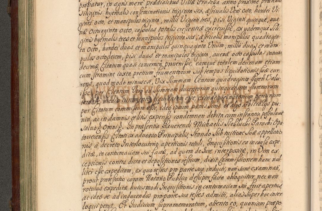 Zdjęcie nr 149 dla obiektu archiwalnego: Acta actorum episcopalium R. D. Andrea Trzebicki, episcopi Cracoviensis a mense Aprili 1675 ad Aprilem 1676 acticatorum. Volumen VI