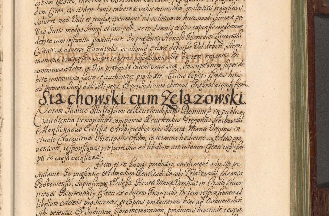 Zdjęcie nr 148 dla obiektu archiwalnego: Acta actorum episcopalium R. D. Andrea Trzebicki, episcopi Cracoviensis a mense Aprili 1675 ad Aprilem 1676 acticatorum. Volumen VI