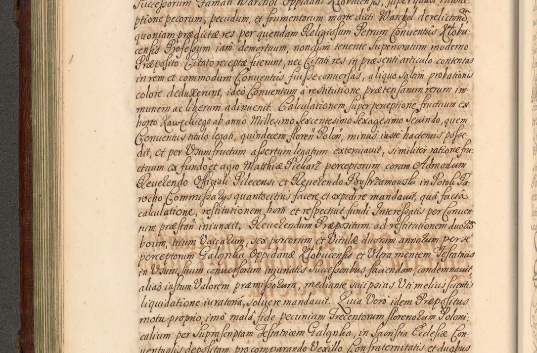 Zdjęcie nr 145 dla obiektu archiwalnego: Acta actorum episcopalium R. D. Andrea Trzebicki, episcopi Cracoviensis a mense Aprili 1675 ad Aprilem 1676 acticatorum. Volumen VI