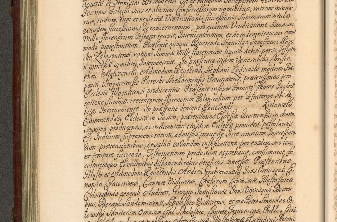 Zdjęcie nr 137 dla obiektu archiwalnego: Acta actorum episcopalium R. D. Andrea Trzebicki, episcopi Cracoviensis a mense Aprili 1675 ad Aprilem 1676 acticatorum. Volumen VI