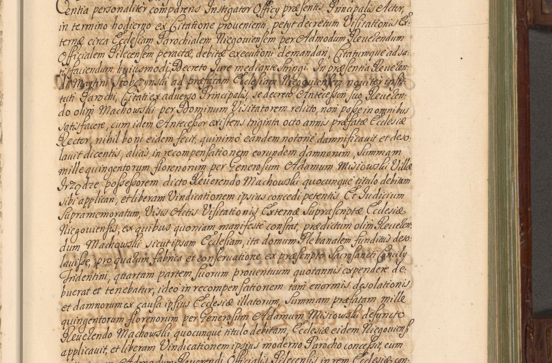 Zdjęcie nr 132 dla obiektu archiwalnego: Acta actorum episcopalium R. D. Andrea Trzebicki, episcopi Cracoviensis a mense Aprili 1675 ad Aprilem 1676 acticatorum. Volumen VI