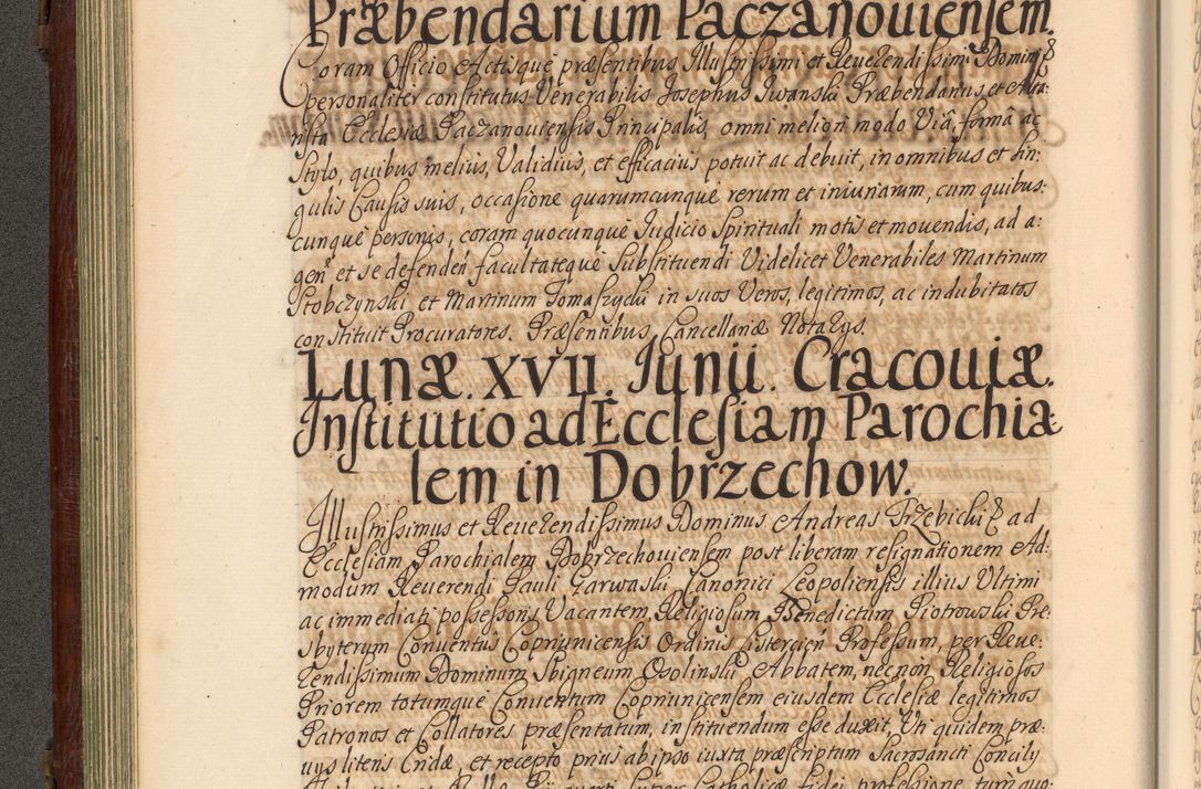 Zdjęcie nr 127 dla obiektu archiwalnego: Acta actorum episcopalium R. D. Andrea Trzebicki, episcopi Cracoviensis a mense Aprili 1675 ad Aprilem 1676 acticatorum. Volumen VI