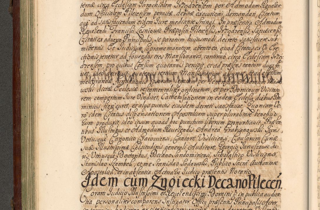 Zdjęcie nr 131 dla obiektu archiwalnego: Acta actorum episcopalium R. D. Andrea Trzebicki, episcopi Cracoviensis a mense Aprili 1675 ad Aprilem 1676 acticatorum. Volumen VI