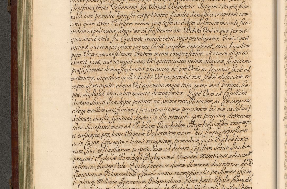 Zdjęcie nr 139 dla obiektu archiwalnego: Acta actorum episcopalium R. D. Andrea Trzebicki, episcopi Cracoviensis a mense Aprili 1675 ad Aprilem 1676 acticatorum. Volumen VI