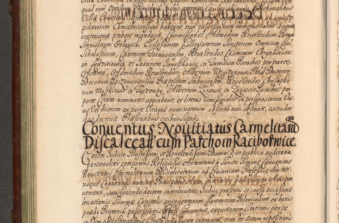 Zdjęcie nr 115 dla obiektu archiwalnego: Acta actorum episcopalium R. D. Andrea Trzebicki, episcopi Cracoviensis a mense Aprili 1675 ad Aprilem 1676 acticatorum. Volumen VI