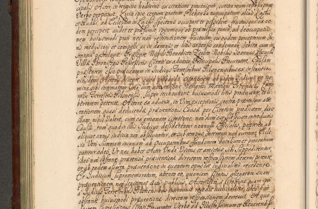 Zdjęcie nr 111 dla obiektu archiwalnego: Acta actorum episcopalium R. D. Andrea Trzebicki, episcopi Cracoviensis a mense Aprili 1675 ad Aprilem 1676 acticatorum. Volumen VI