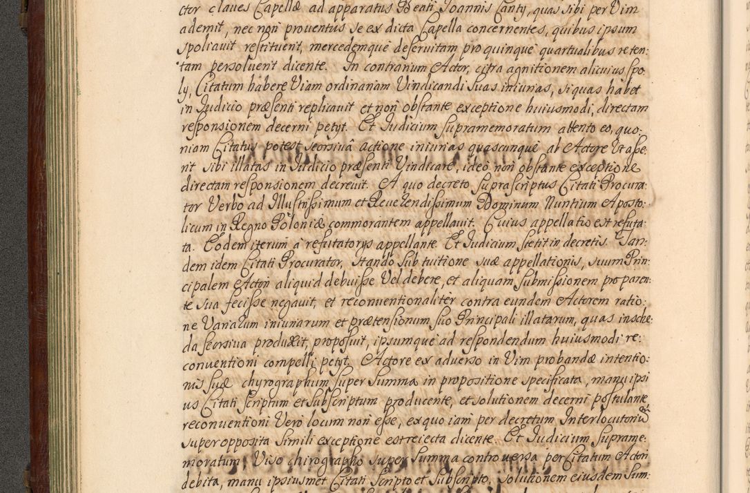Zdjęcie nr 109 dla obiektu archiwalnego: Acta actorum episcopalium R. D. Andrea Trzebicki, episcopi Cracoviensis a mense Aprili 1675 ad Aprilem 1676 acticatorum. Volumen VI