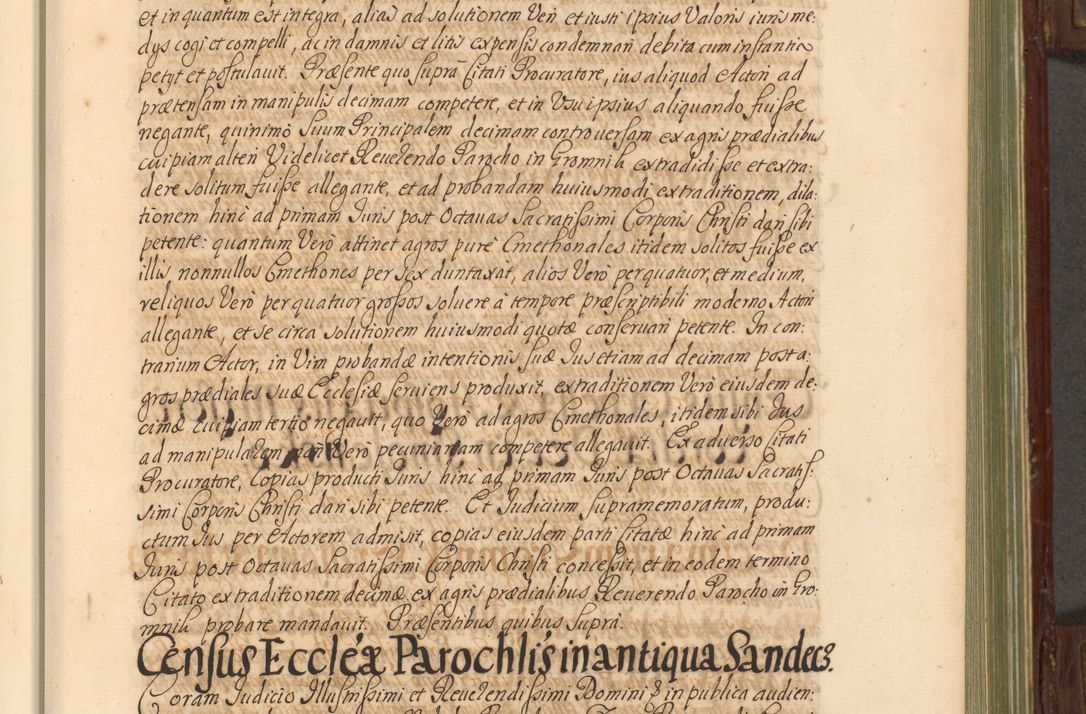 Zdjęcie nr 102 dla obiektu archiwalnego: Acta actorum episcopalium R. D. Andrea Trzebicki, episcopi Cracoviensis a mense Aprili 1675 ad Aprilem 1676 acticatorum. Volumen VI