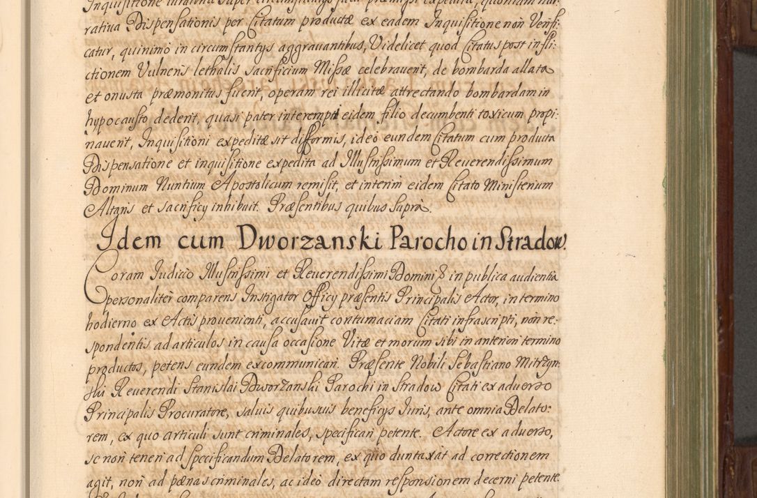 Zdjęcie nr 74 dla obiektu archiwalnego: Acta actorum episcopalium R. D. Andrea Trzebicki, episcopi Cracoviensis a mense Aprili 1675 ad Aprilem 1676 acticatorum. Volumen VI