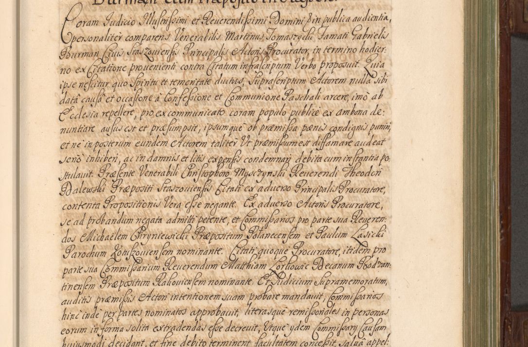 Zdjęcie nr 68 dla obiektu archiwalnego: Acta actorum episcopalium R. D. Andrea Trzebicki, episcopi Cracoviensis a mense Aprili 1675 ad Aprilem 1676 acticatorum. Volumen VI