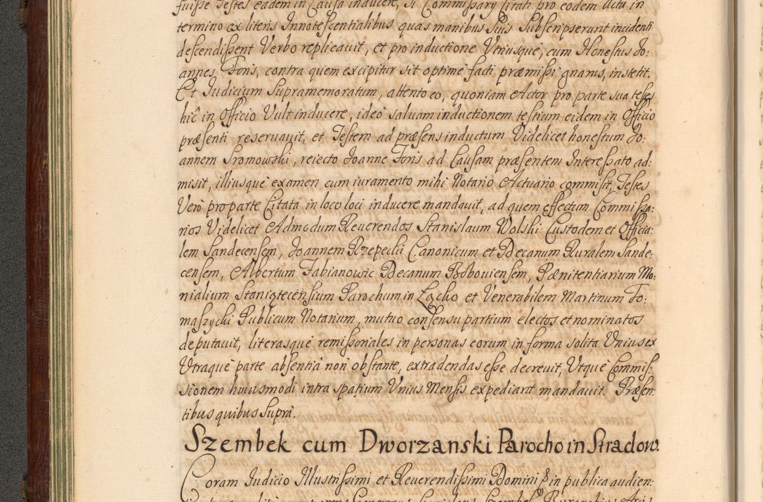 Zdjęcie nr 65 dla obiektu archiwalnego: Acta actorum episcopalium R. D. Andrea Trzebicki, episcopi Cracoviensis a mense Aprili 1675 ad Aprilem 1676 acticatorum. Volumen VI