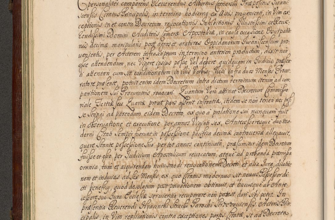 Zdjęcie nr 59 dla obiektu archiwalnego: Acta actorum episcopalium R. D. Andrea Trzebicki, episcopi Cracoviensis a mense Aprili 1675 ad Aprilem 1676 acticatorum. Volumen VI