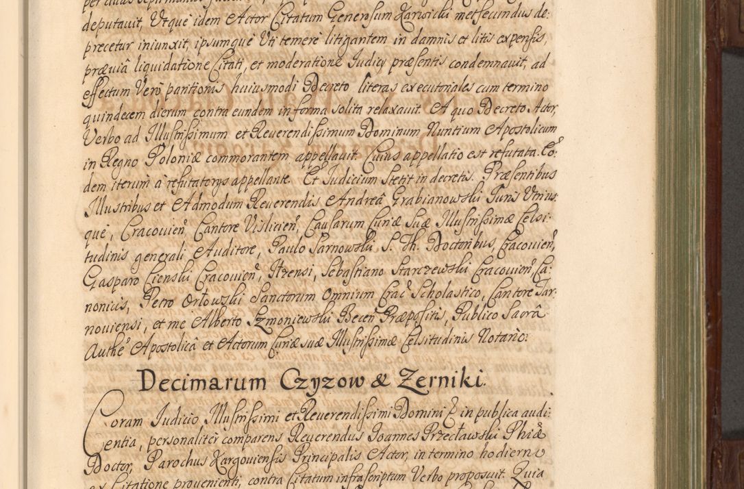 Zdjęcie nr 56 dla obiektu archiwalnego: Acta actorum episcopalium R. D. Andrea Trzebicki, episcopi Cracoviensis a mense Aprili 1675 ad Aprilem 1676 acticatorum. Volumen VI