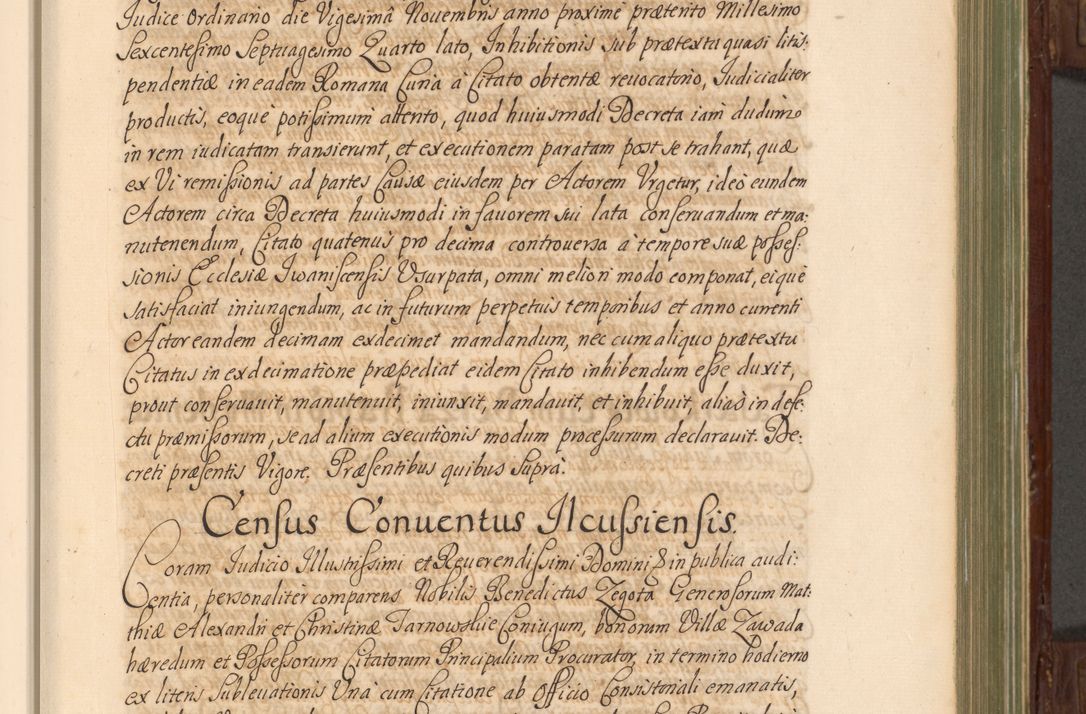 Zdjęcie nr 60 dla obiektu archiwalnego: Acta actorum episcopalium R. D. Andrea Trzebicki, episcopi Cracoviensis a mense Aprili 1675 ad Aprilem 1676 acticatorum. Volumen VI