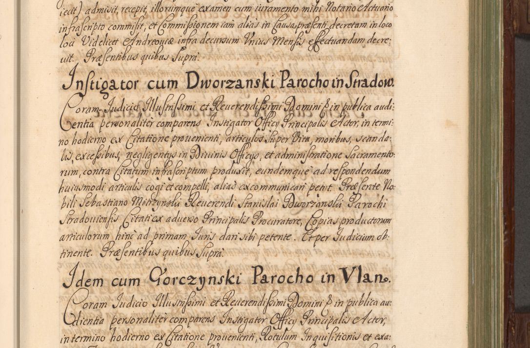 Zdjęcie nr 50 dla obiektu archiwalnego: Acta actorum episcopalium R. D. Andrea Trzebicki, episcopi Cracoviensis a mense Aprili 1675 ad Aprilem 1676 acticatorum. Volumen VI