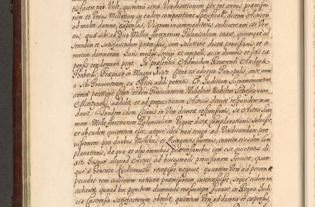 Zdjęcie nr 47 dla obiektu archiwalnego: Acta actorum episcopalium R. D. Andrea Trzebicki, episcopi Cracoviensis a mense Aprili 1675 ad Aprilem 1676 acticatorum. Volumen VI