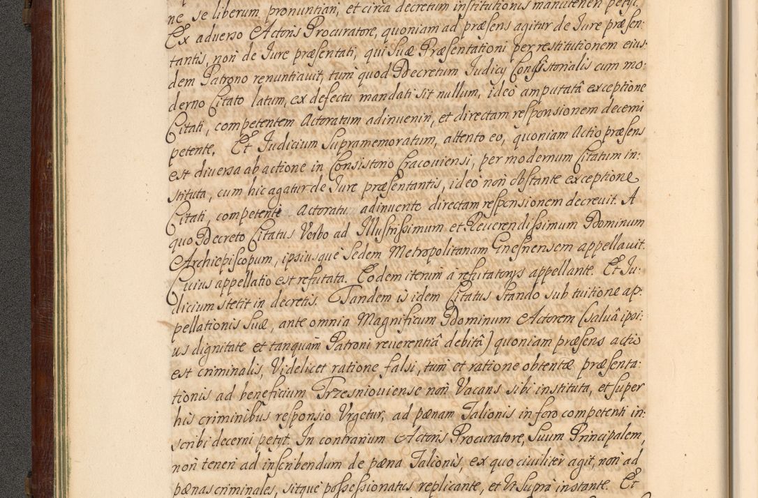 Zdjęcie nr 43 dla obiektu archiwalnego: Acta actorum episcopalium R. D. Andrea Trzebicki, episcopi Cracoviensis a mense Aprili 1675 ad Aprilem 1676 acticatorum. Volumen VI