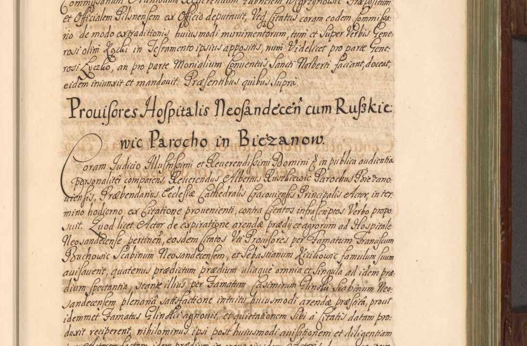 Zdjęcie nr 38 dla obiektu archiwalnego: Acta actorum episcopalium R. D. Andrea Trzebicki, episcopi Cracoviensis a mense Aprili 1675 ad Aprilem 1676 acticatorum. Volumen VI