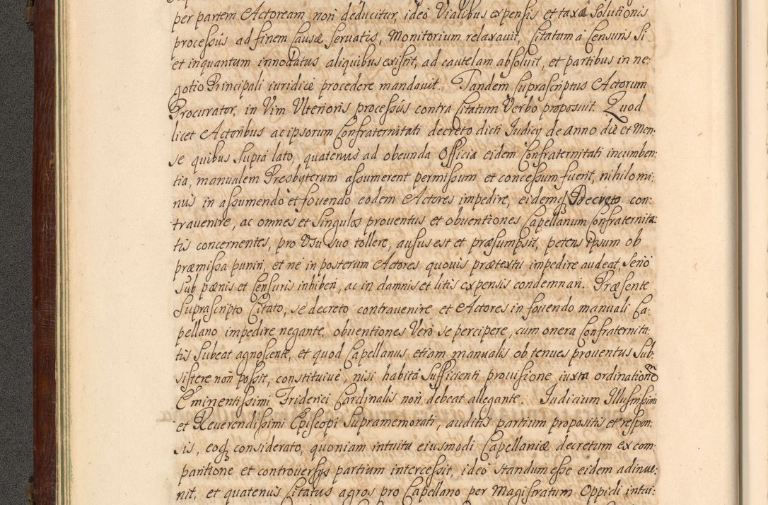 Zdjęcie nr 35 dla obiektu archiwalnego: Acta actorum episcopalium R. D. Andrea Trzebicki, episcopi Cracoviensis a mense Aprili 1675 ad Aprilem 1676 acticatorum. Volumen VI
