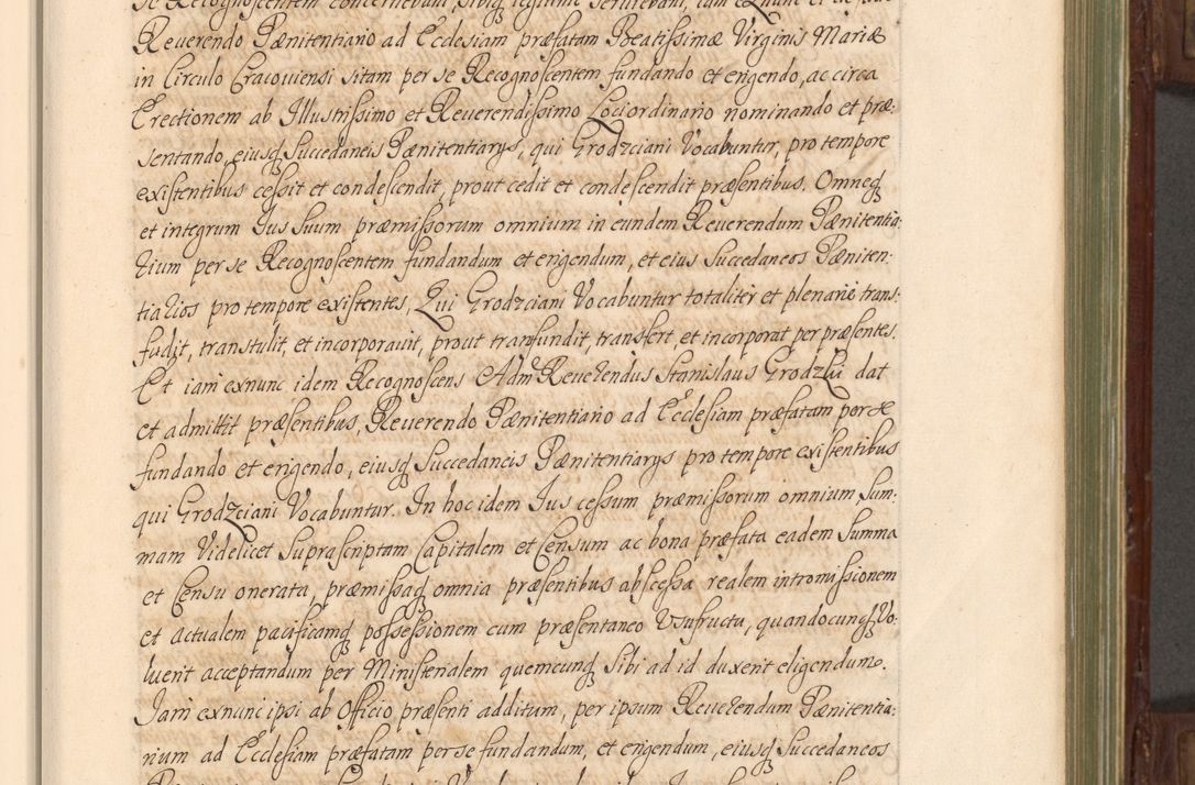 Zdjęcie nr 18 dla obiektu archiwalnego: Acta actorum episcopalium R. D. Andrea Trzebicki, episcopi Cracoviensis a mense Aprili 1675 ad Aprilem 1676 acticatorum. Volumen VI