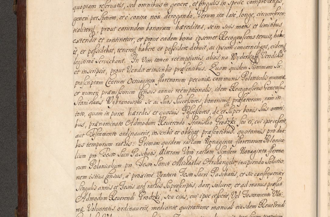 Zdjęcie nr 13 dla obiektu archiwalnego: Acta actorum episcopalium R. D. Andrea Trzebicki, episcopi Cracoviensis a mense Aprili 1675 ad Aprilem 1676 acticatorum. Volumen VI