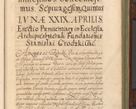 Zdjęcie nr 10 dla obiektu archiwalnego: Acta actorum episcopalium R. D. Andrea Trzebicki, episcopi Cracoviensis a mense Aprili 1675 ad Aprilem 1676 acticatorum. Volumen VI