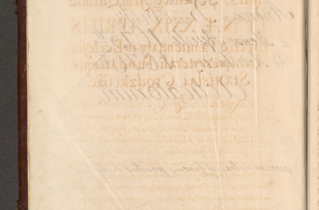 Zdjęcie nr 9 dla obiektu archiwalnego: Acta actorum episcopalium R. D. Andrea Trzebicki, episcopi Cracoviensis a mense Aprili 1675 ad Aprilem 1676 acticatorum. Volumen VI