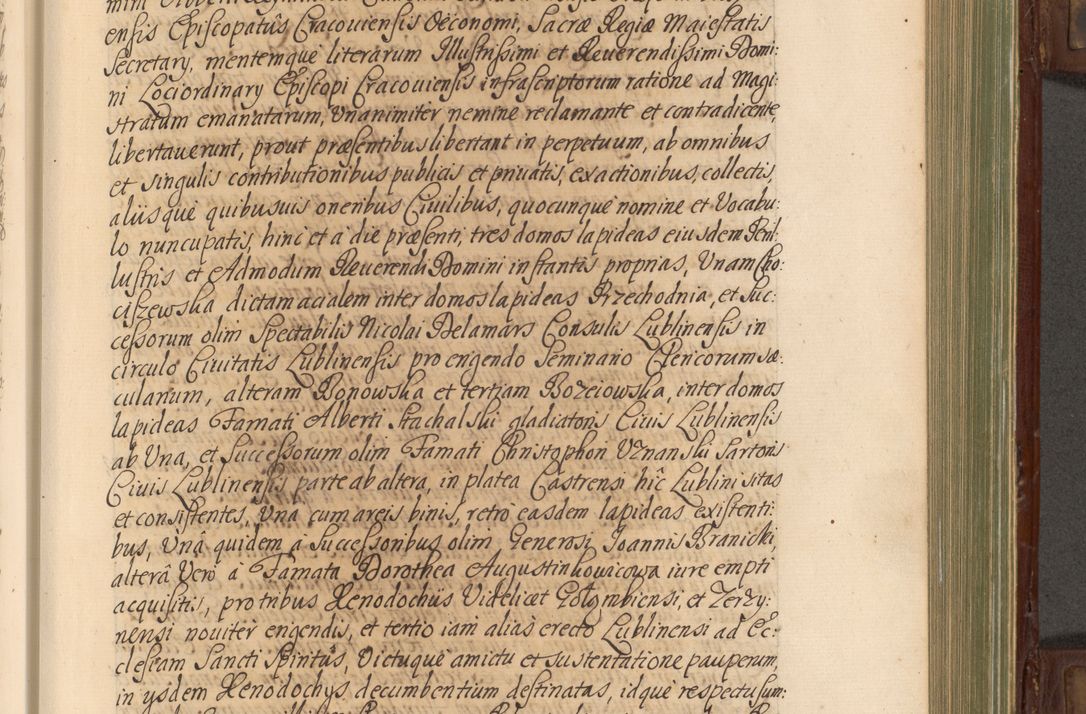 Zdjęcie nr 410 dla obiektu archiwalnego: Acta actorum episcopalium R. D. Andrea Trzebicki, episcopi Cracoviensis a mense Aprili 1675 ad Aprilem 1676 acticatorum. Volumen VI