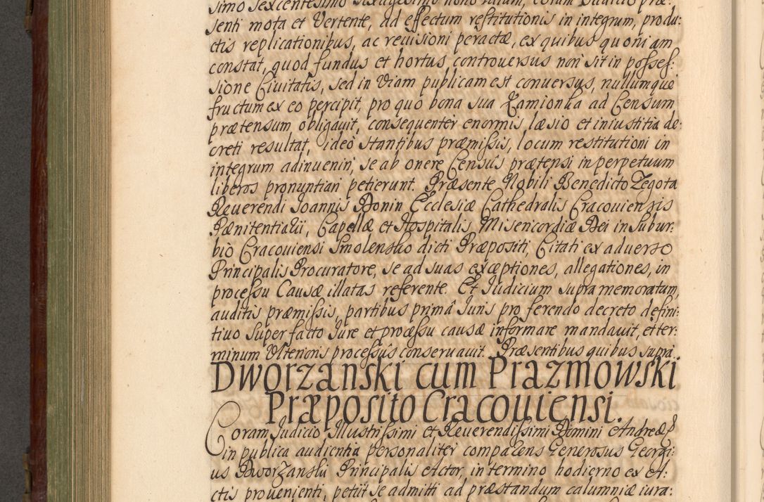 Zdjęcie nr 699 dla obiektu archiwalnego: Acta actorum episcopalium R. D. Andrea Trzebicki, episcopi Cracoviensis a mense Aprili 1675 ad Aprilem 1676 acticatorum. Volumen VI